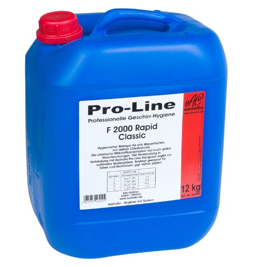 Bild von Pro-Line F 2000  12 kg Rapid flüssig für Spülmaschine mit der Beschreibung ASSINDIA
