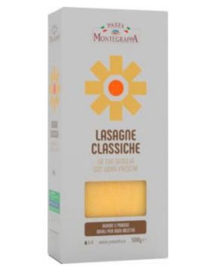 Bild von Lasagneplatten gelb 500g mit der Beschreibung Montegrappa