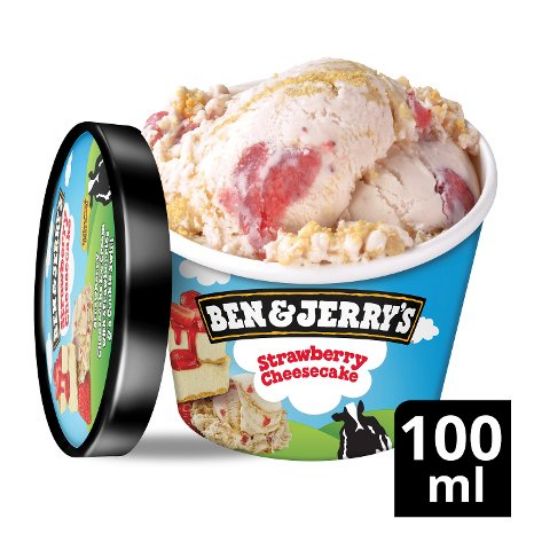 Bild von shorty Strawberry Cheesecake 12 x 100ml mit der Beschreibung BEN & JERRY´S