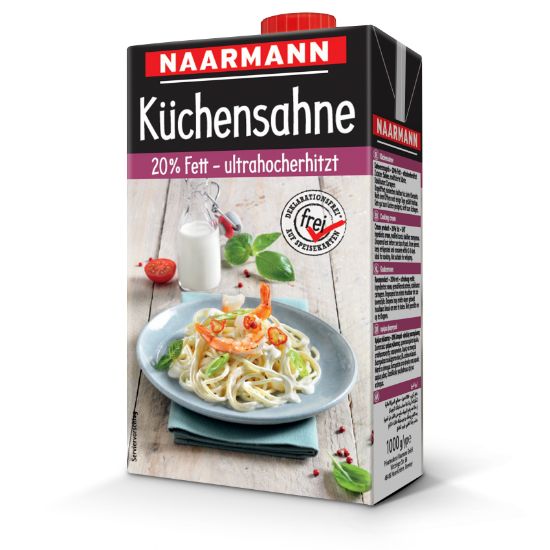 Bild von Küchensahne 20%   12 x 1L mit der Beschreibung Naarmann