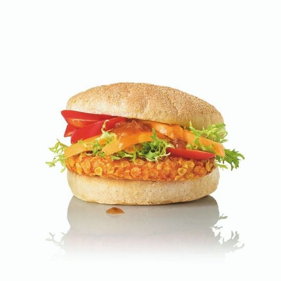 Bild von Crunchy Chik´n Burger 135 g, 1,5 kg-Btl.=10-12 St. mit der Beschreibung SALOMON