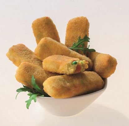 Bild von Gemüse-Stäbchen vegetarisch, vorgebacken, ca. 40g 5x1k mit der Beschreibung AVITA