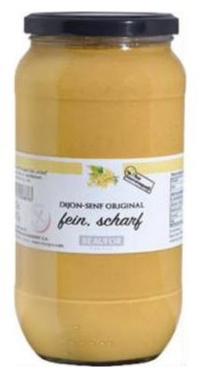 Bild von DijonSenf fein 1000ml mit der Beschreibung BEAUFOR