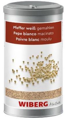 Bild von Pfeffer weiß, gemahlen  1200 ml  650 g mit der Beschreibung WIBERG