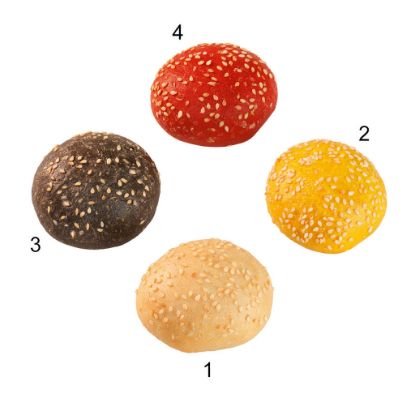 Bild von FF-Flying Burger 160 x 18g 4-fach sortiert mit der Beschreibung EDNA - Vorbestellung 3 Werktage