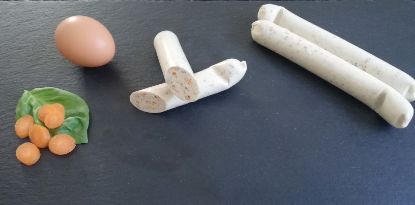 Bild von Veggie - Bratwurst 40 x 80g mit der Beschreibung Hünten - Vorbestellung bitte 3 Werktage