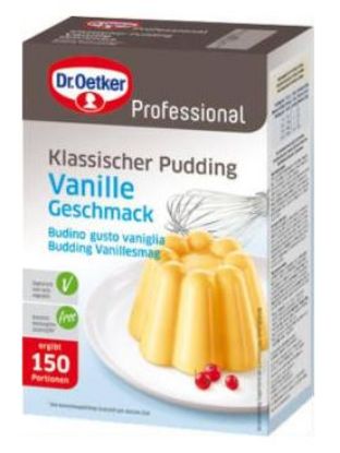 Bild von Puddingpulver Vanille 2,5 kg  z.K. mit der Beschreibung Dr.Oetker