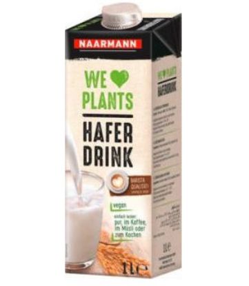 Bild von Haferdrink vegan 12 x 1 L mit der Beschreibung Naarmann
