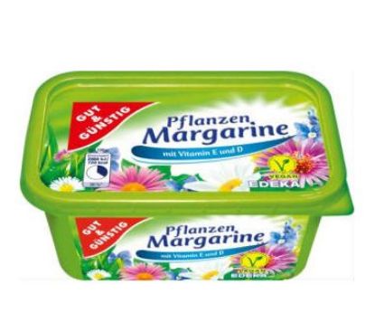 Bild von Pflanzen- Margarine 16 x 500g mit der Beschreibung G & G