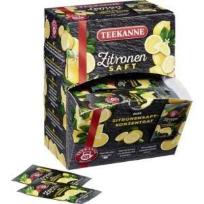Bild von Zitronensaft-Sticks 100 x 4ml mit der Beschreibung TEEKANNE