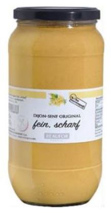Bild von DijonSenf fein 1000ml mit der Beschreibung BEAUFOR