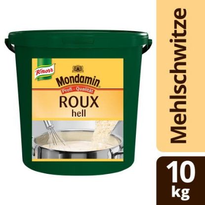 Bild von KNORR Mondamin Roux Hell 10kg mit der Beschreibung klassische Mehlschwitze