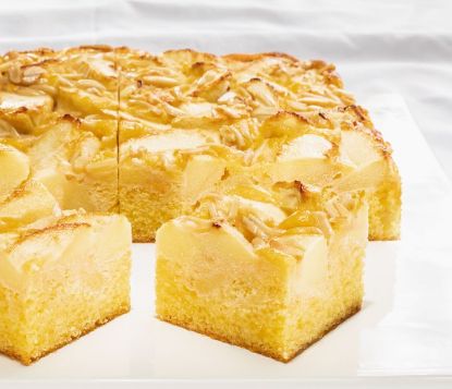 Bild von Apfel-Mandel-Blechkuchen 2.250g mit der Beschreibung PFALZGRAF