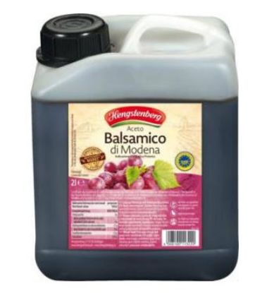 Bild von Balsamico Essig 2Ltr.(dunkel) Aceto di Modena 6% mit der Beschreibung Hengstenberg