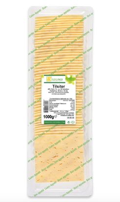 Bild von Tilsiter-Scheiben 45%  1 kg mit der Beschreibung Frischpack