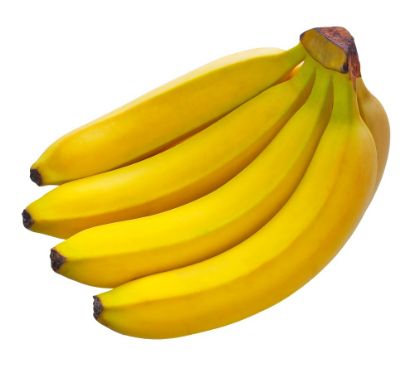 Bild von Bananen mehr gelb als grün 18k mit der Beschreibung Vorbestellung bitte 3 Werktage